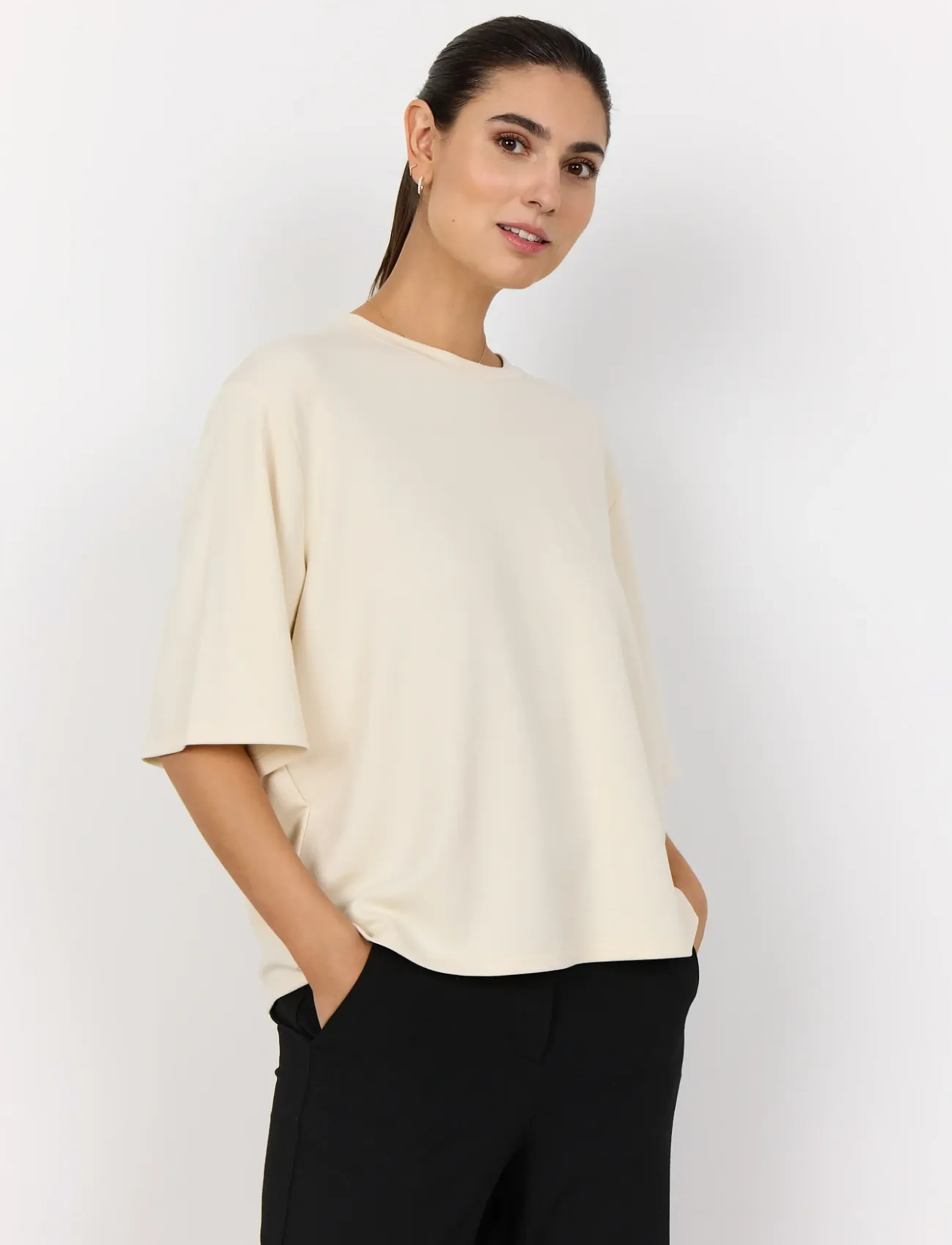 Soyaconcept SC-BANU - T-shirts & Hauts - 1620 CREAM / cream