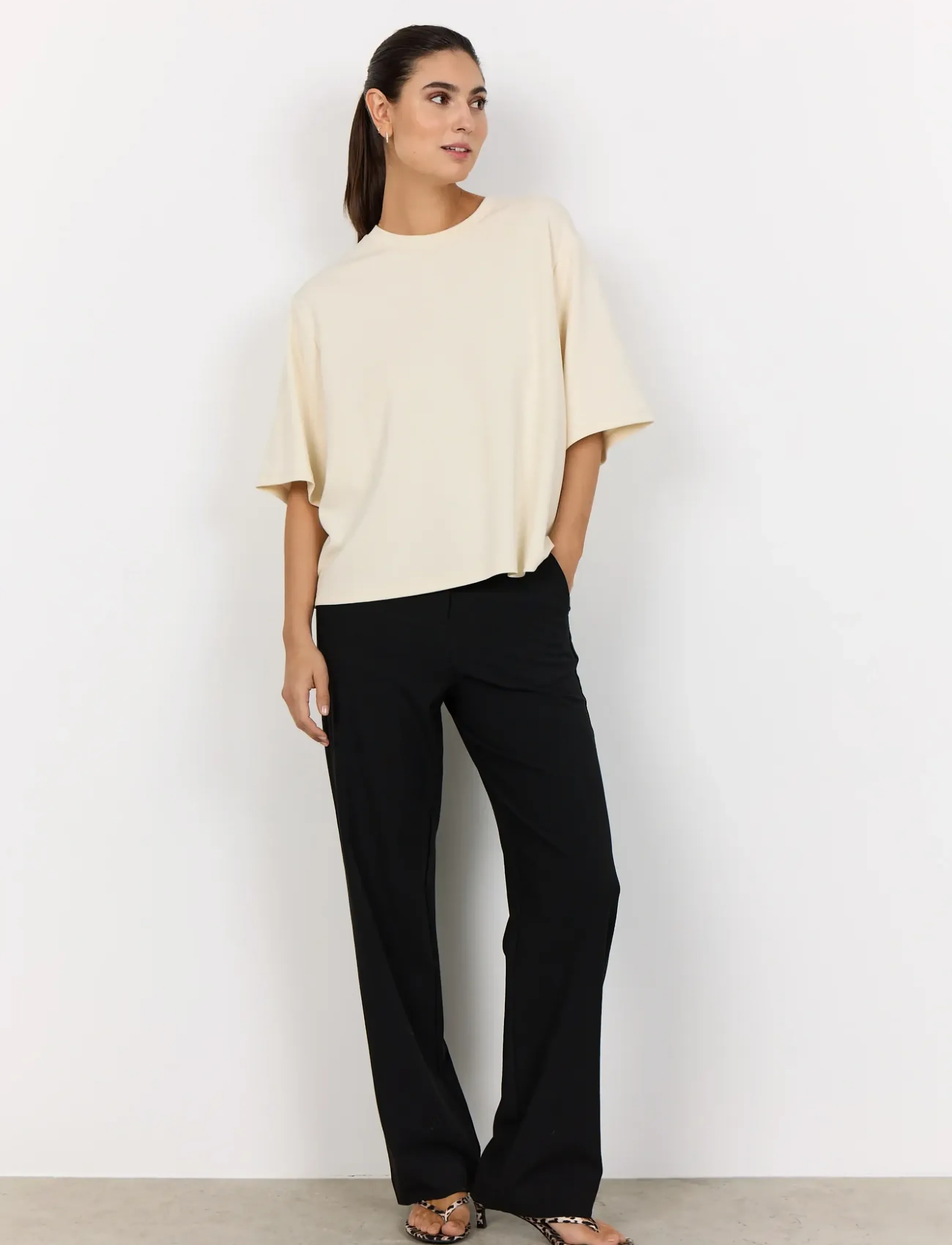 Soyaconcept - SC-BANU - t-shirts - 1620 cream - 4