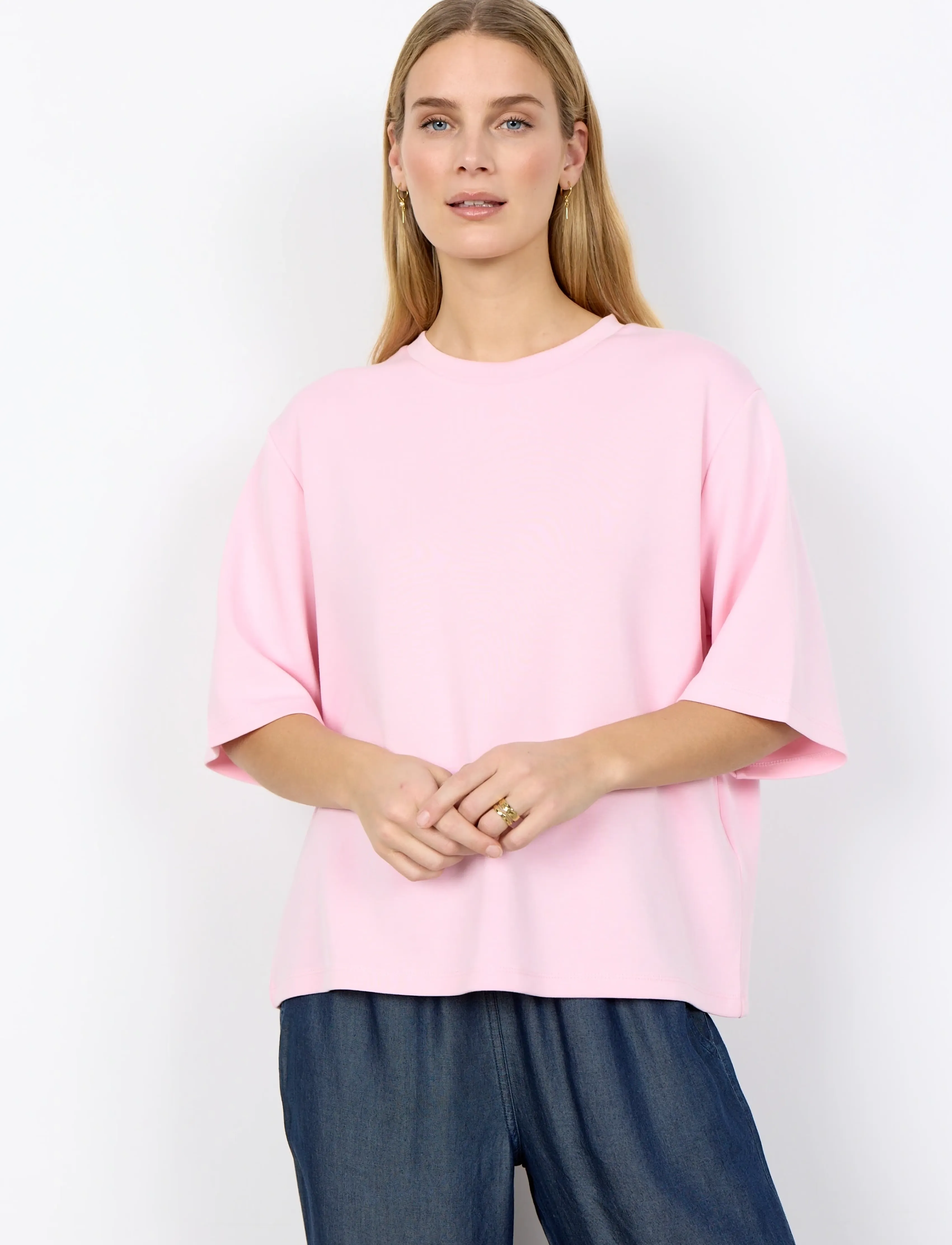 Soyaconcept SC-BANU - T-shirts & Toppar - 4120 ROSE / pink/rose