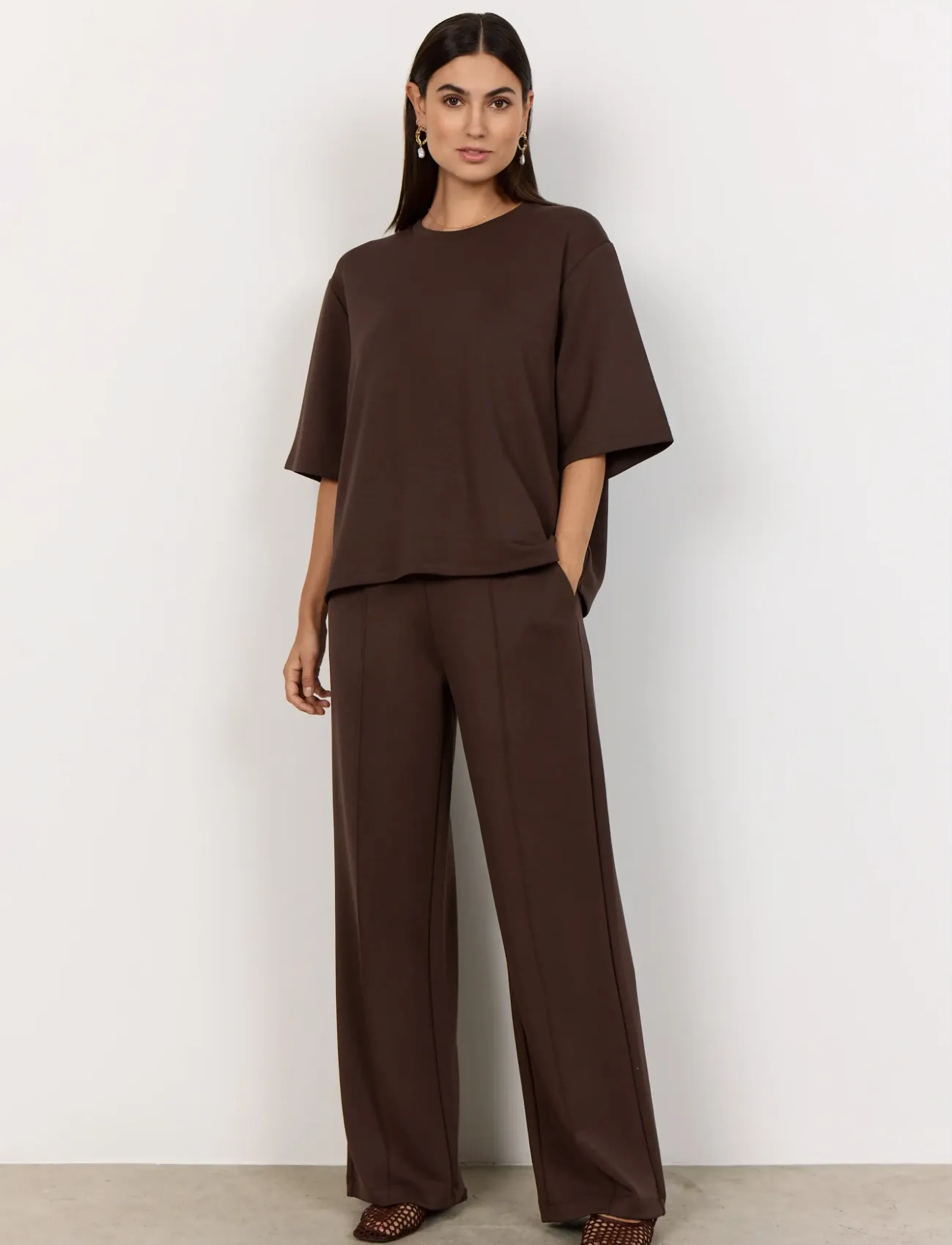Soyaconcept - SC-BANU - t-shirts - 8694 hot fudge - 4