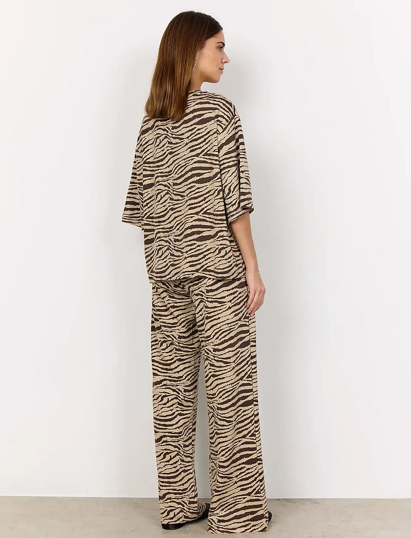 Soyaconcept - SC-SALOME - t-skjorter - 8694c hot fudge combi - 5