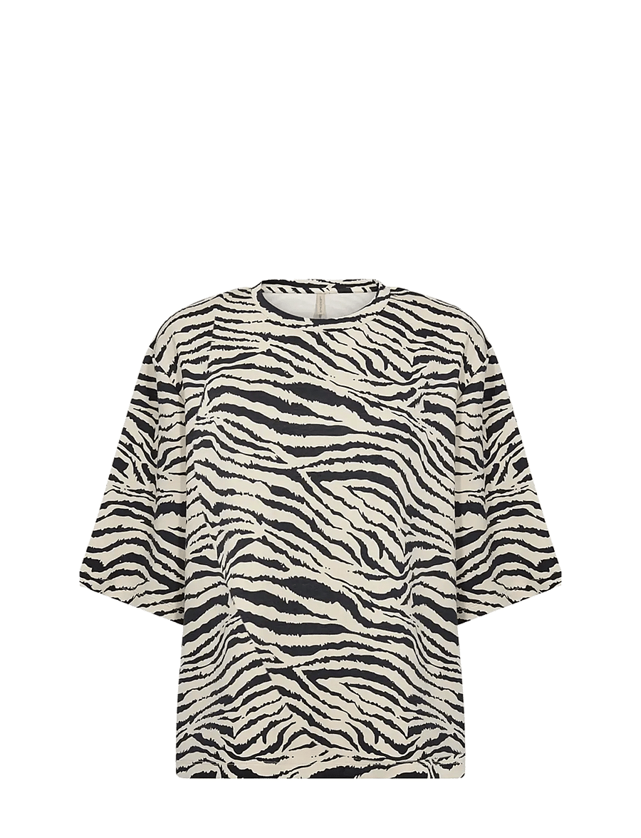 Soyaconcept - SC-SALOME - t-shirts - 9999 black combi - 1