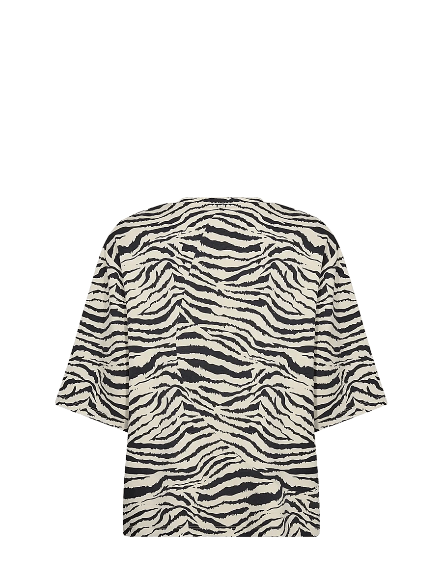 Soyaconcept - SC-SALOME - t-shirts - 9999 black combi - 2