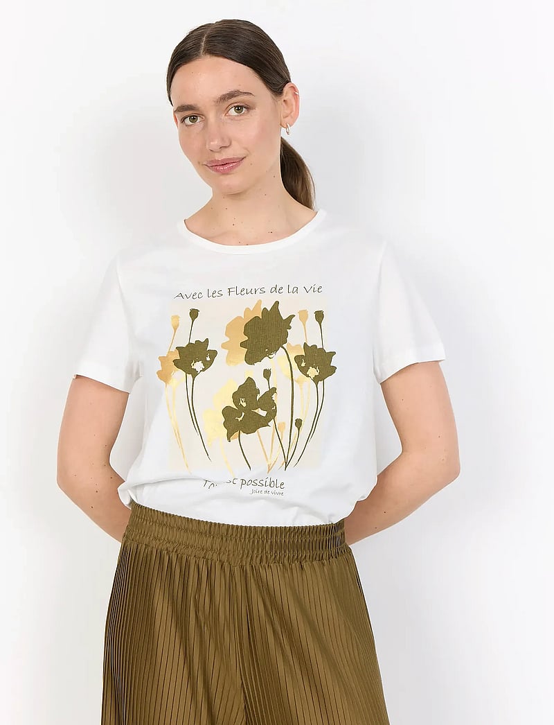 Soyaconcept - SC-DERBY FP - t-särgid - 1100 offwhite - 0