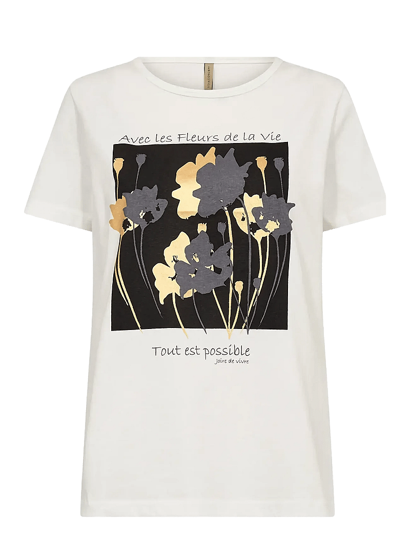 Soyaconcept - SC-DERBY FP - t-shirts - 9999 black - 0