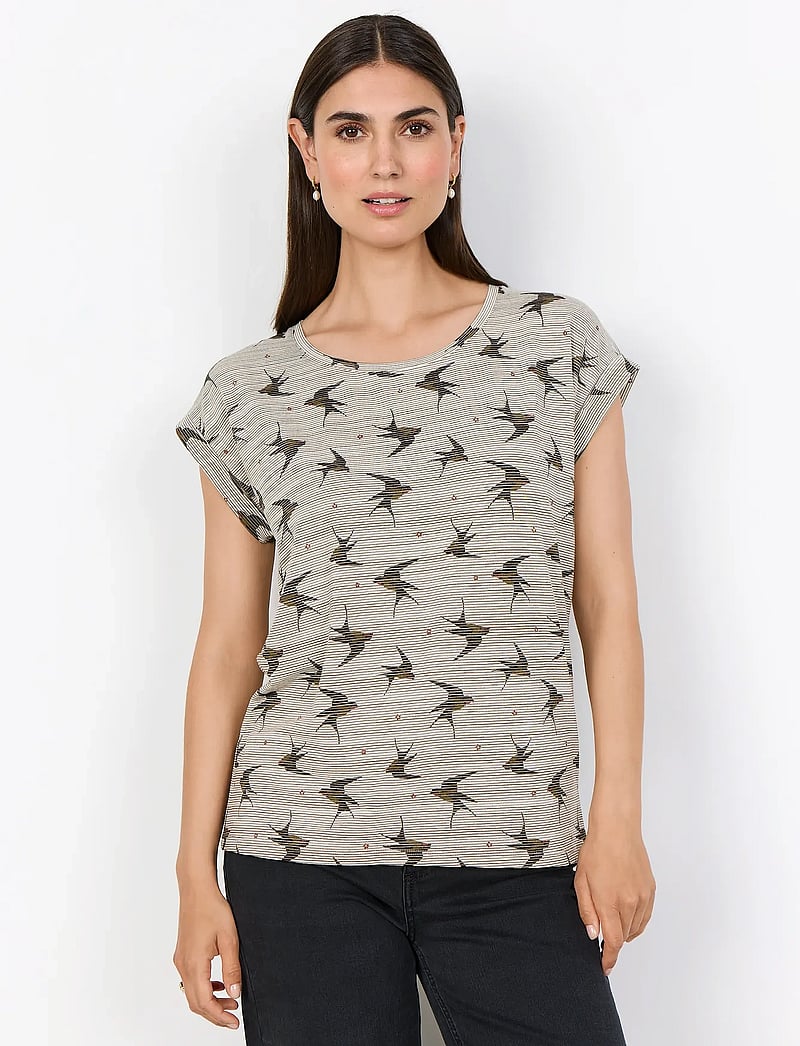 Soyaconcept - SC-GALINA - t-särgid - 7230 misty olive combi - 0