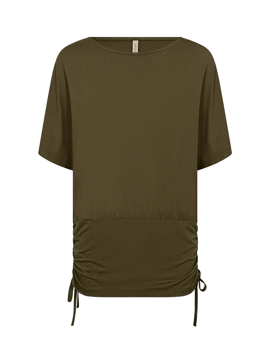 Soyaconcept - SC-MARICA - t-shirts - 7230 misty olive - 1
