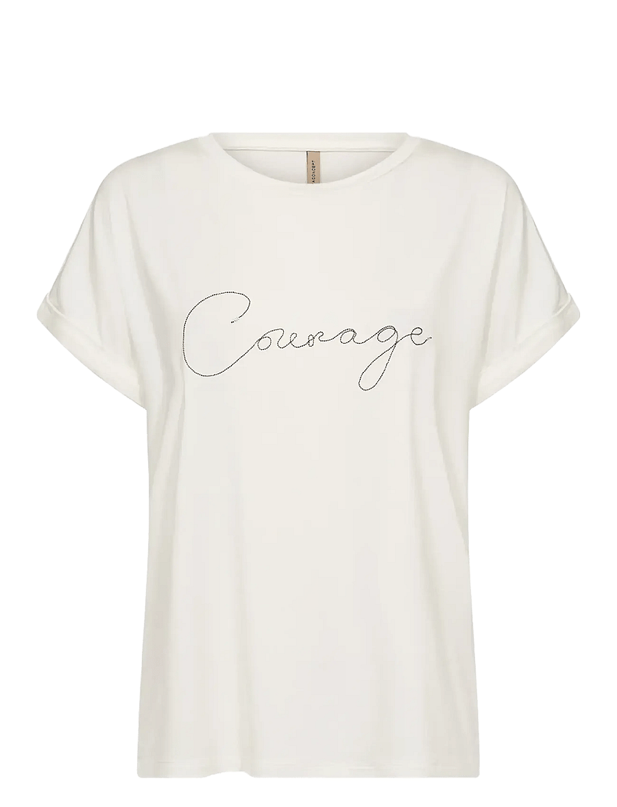 Soyaconcept - SC-MARICA - t-shirts - 1100 offwhite - 1
