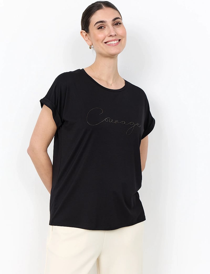 Soyaconcept - SC-MARICA - t-shirts - 9999 black - 0