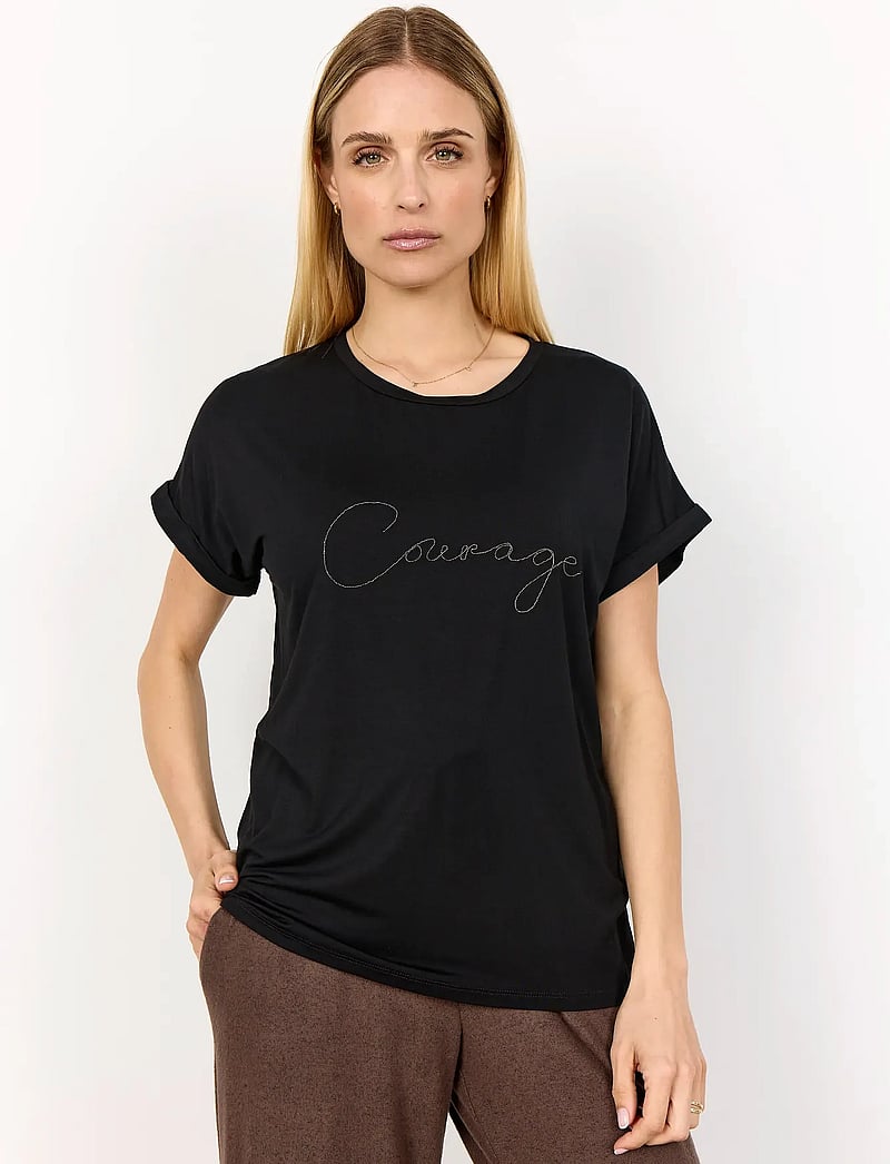 Soyaconcept - SC-MARICA - t-shirts - 9999 black - 0