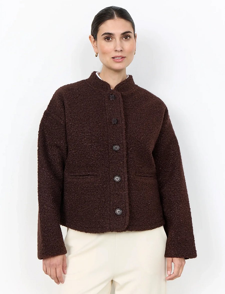 Soyaconcept - SC-SHAIMA - frühlingsjacken - 8980 chocolate plum - 0