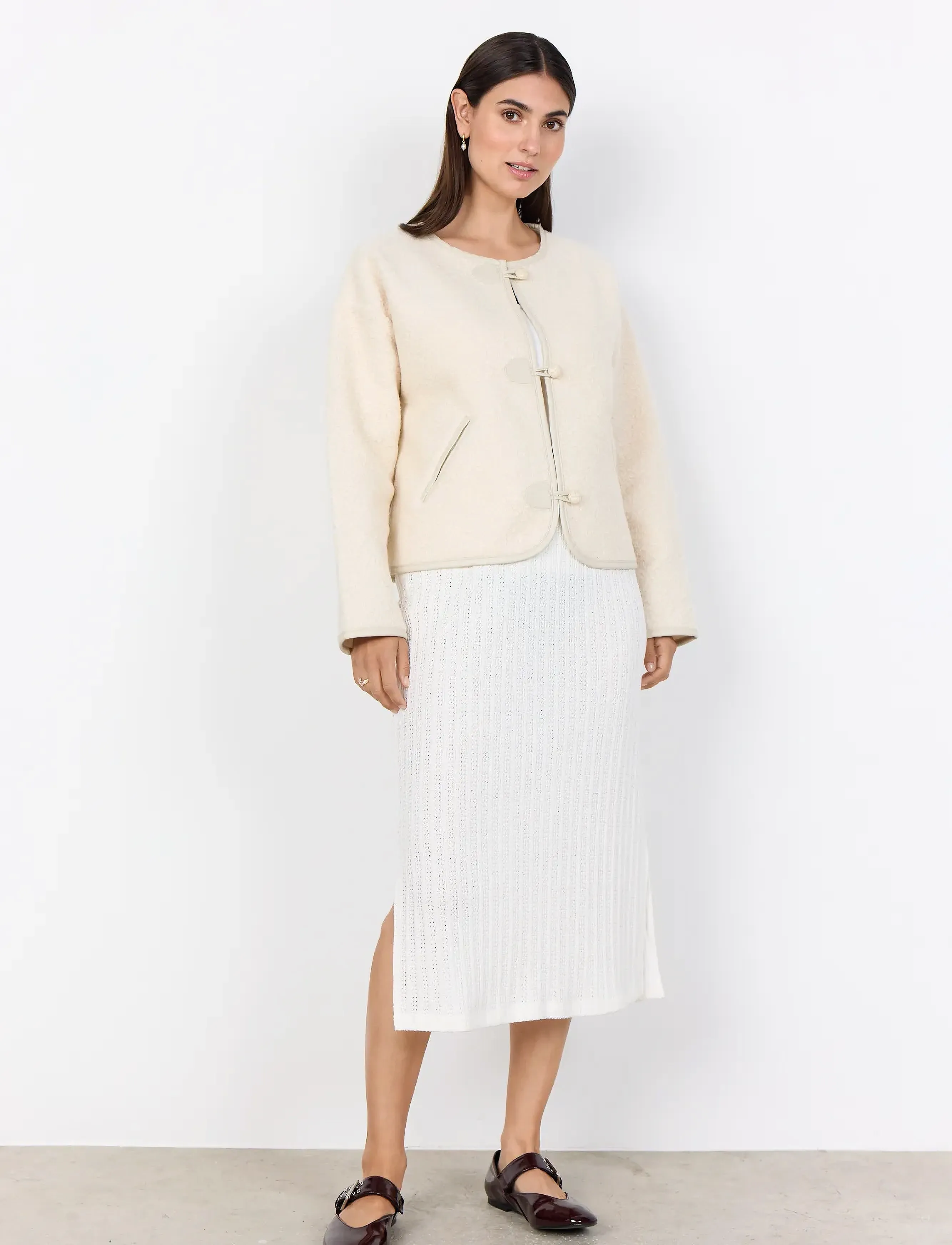Soyaconcept - SC-SHAIMA - lette jakker - 1620 cream - 4