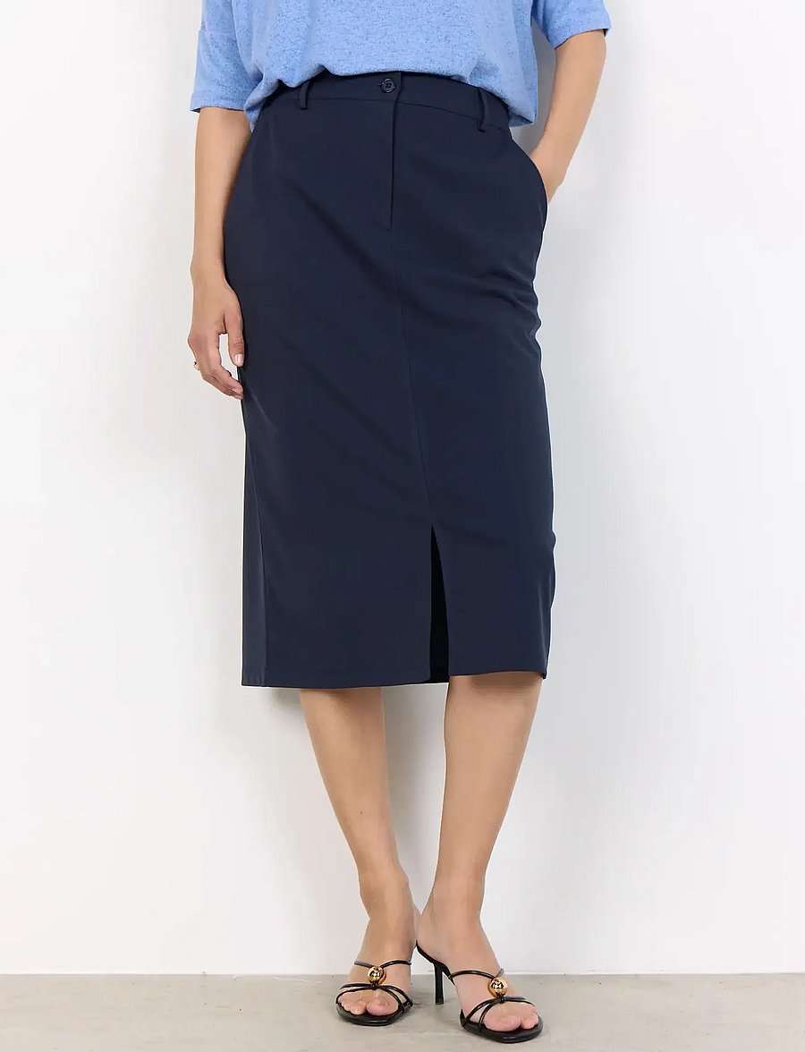 Soyaconcept - SC-SIHAM - midi-röcke - 6910 navy - 4