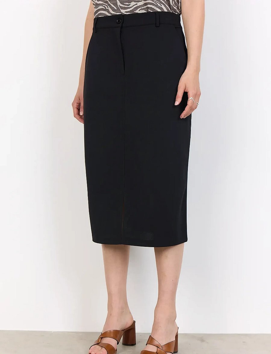 Soyaconcept - SC-SIHAM - midi nederdele - 9999 black - 4