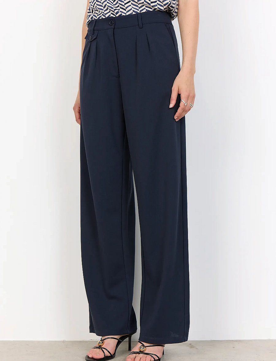 Soyaconcept - SC-SIHAM - pantalons - 6910 navy - 4