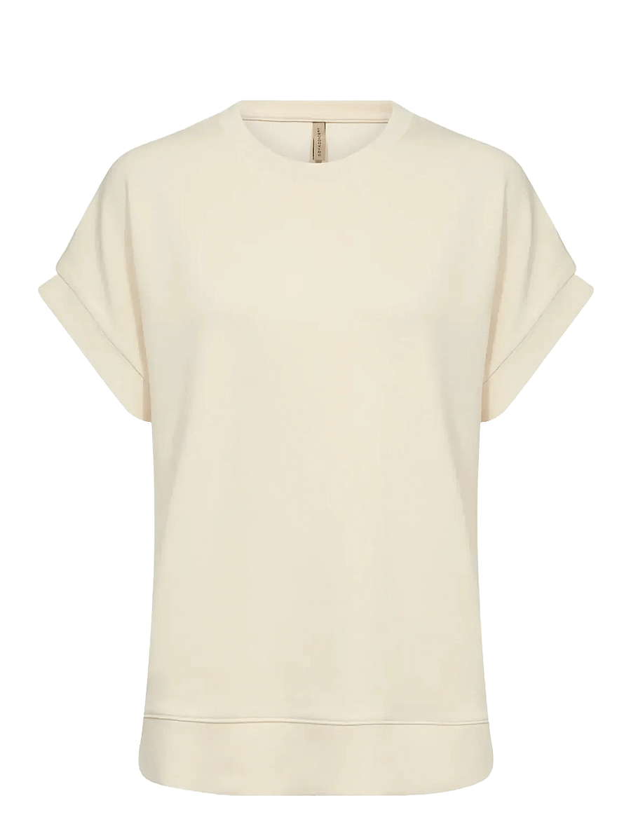Soyaconcept - SC-BANU - kurzärmelige blusen - 1620 cream - 1
