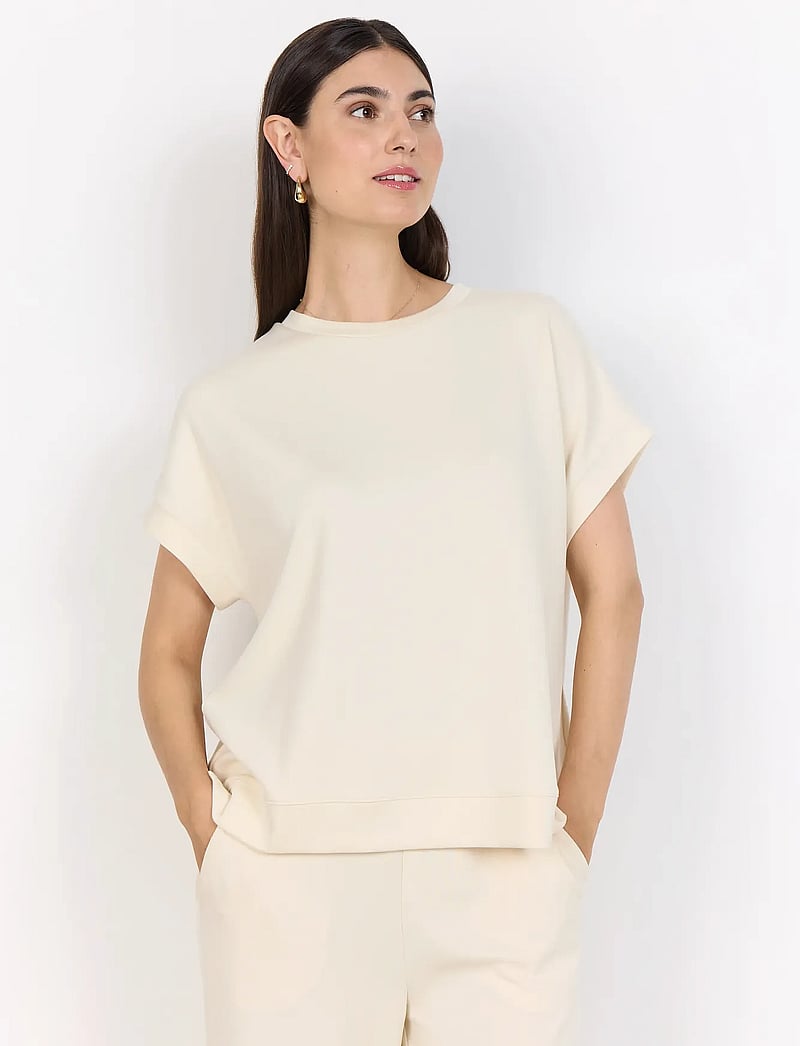 Soyaconcept - SC-BANU - t-shirts - 1620 cream - 0