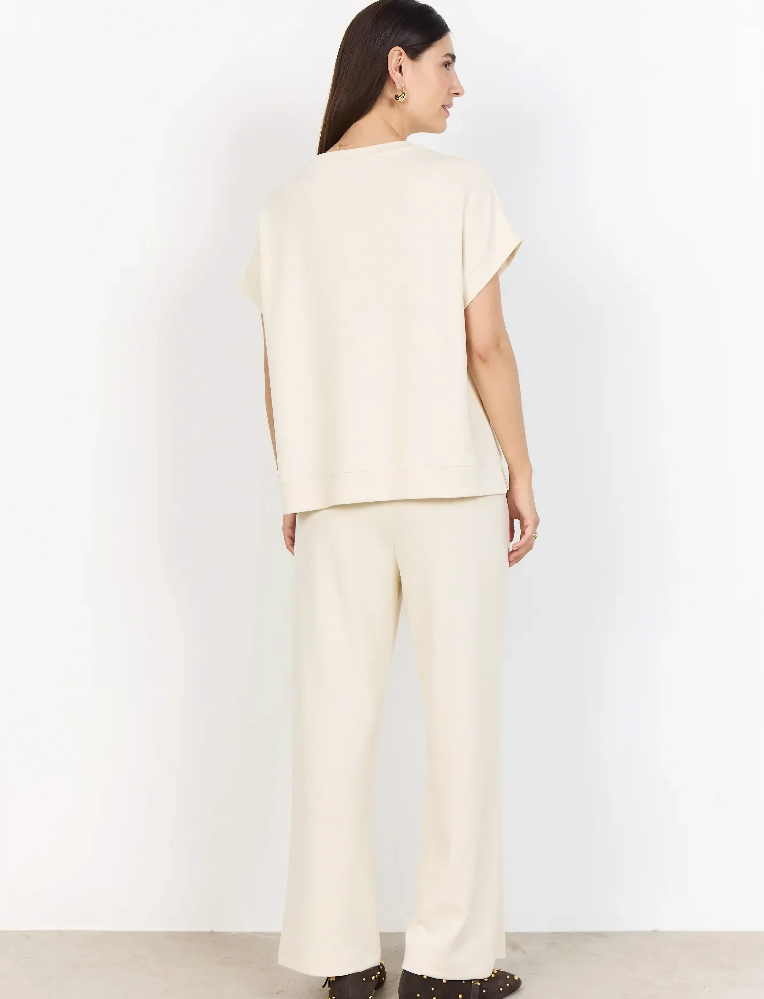 Soyaconcept - SC-BANU - kurzärmelige blusen - 1620 cream - 3