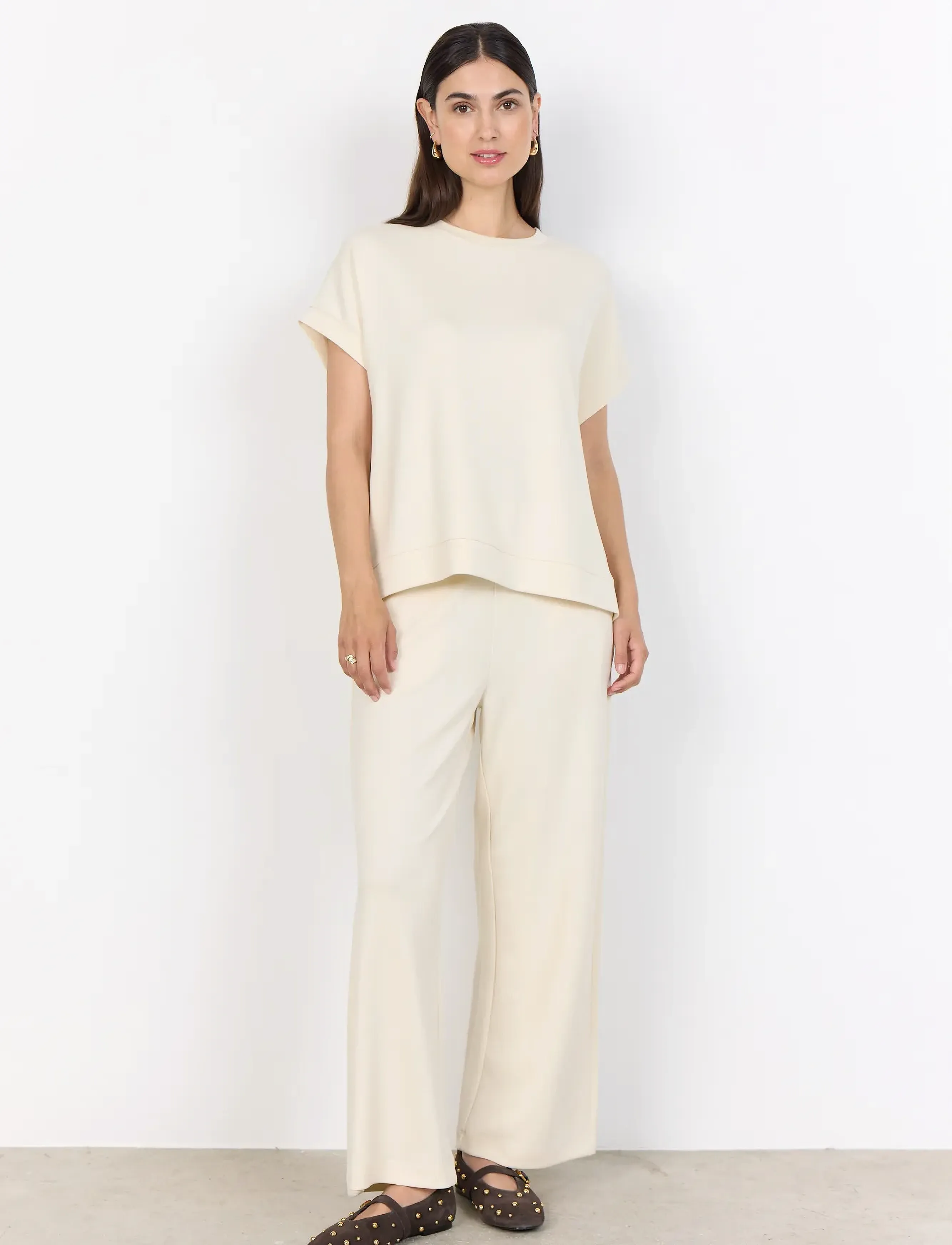 Soyaconcept - SC-BANU - kurzärmelige blusen - 1620 cream - 4