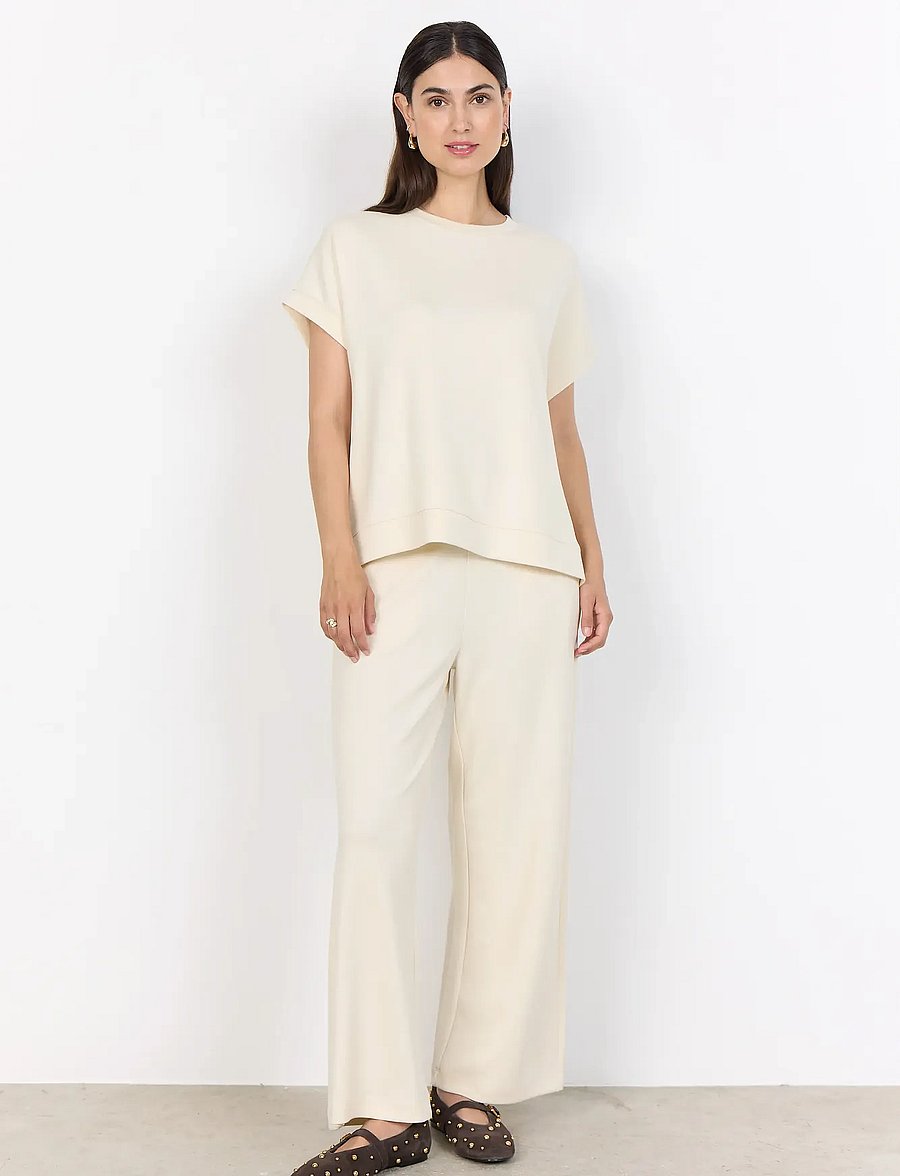 Soyaconcept - SC-BANU - kurzärmelige blusen - 1620 cream - 4