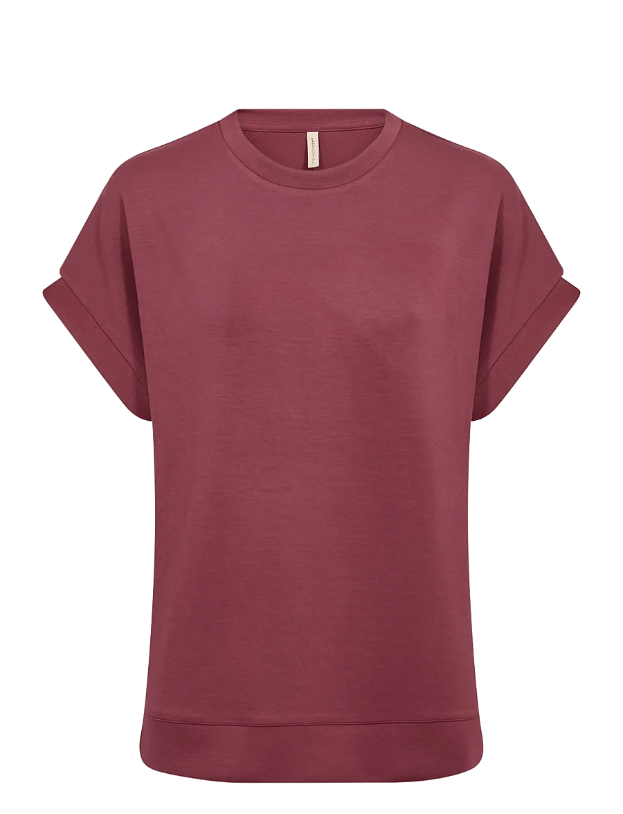 Soyaconcept - SC-BANU - lühikeste varrukatega pluusid - 4985 oxblood red - 1
