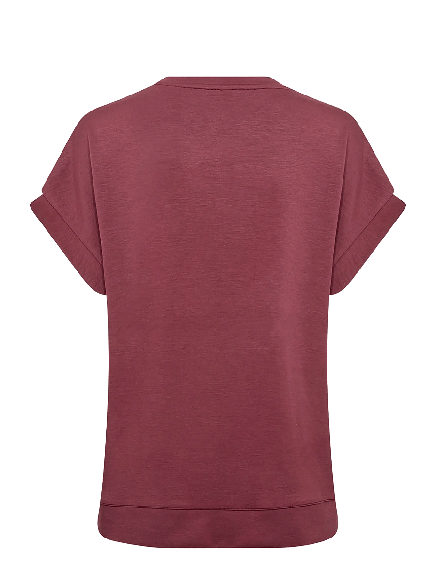 Soyaconcept - SC-BANU - lühikeste varrukatega pluusid - 4985 oxblood red - 2