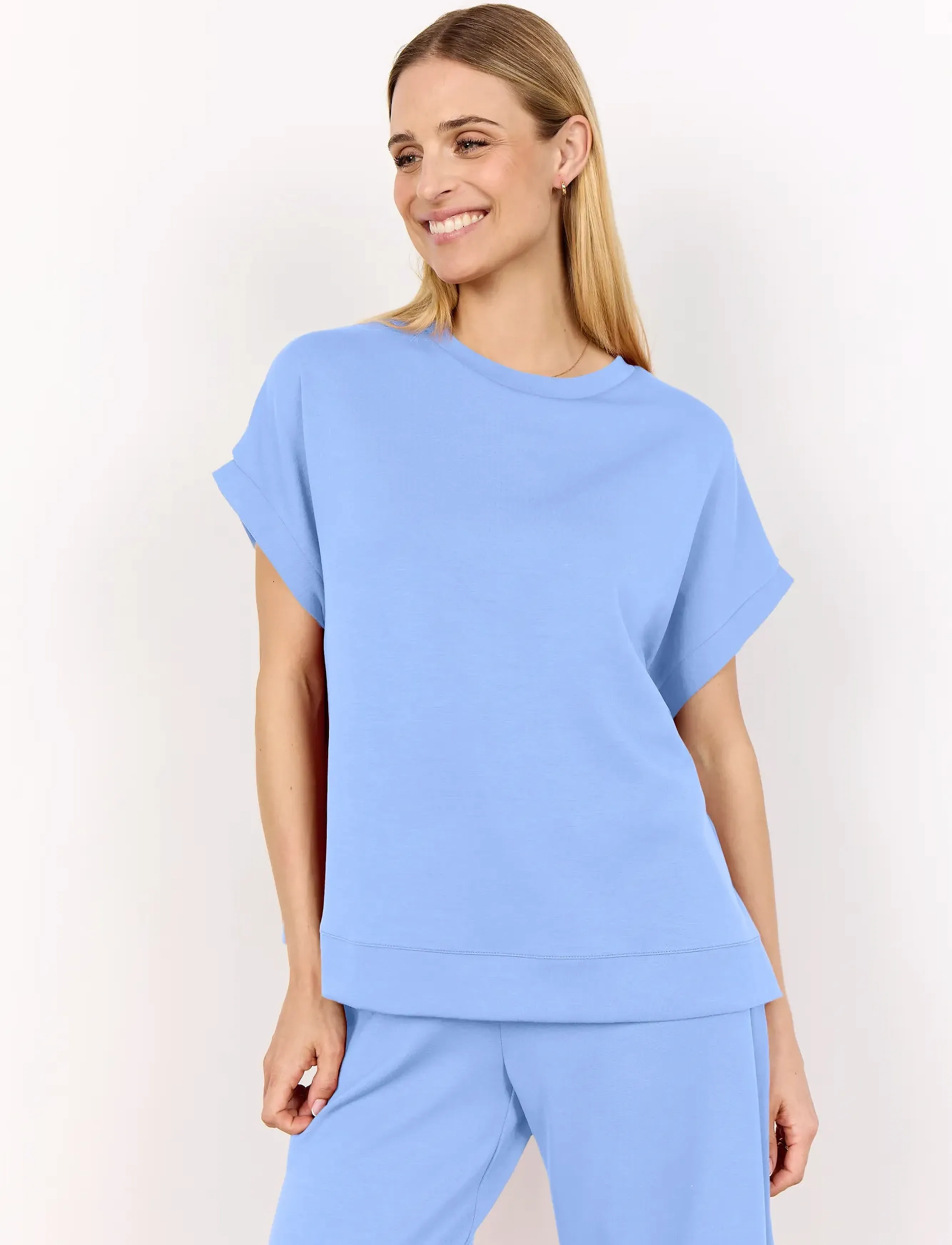Soyaconcept Sc-Banu, XS, T-shirts & Oberteile, Blau - Short-sleeved, Frauen