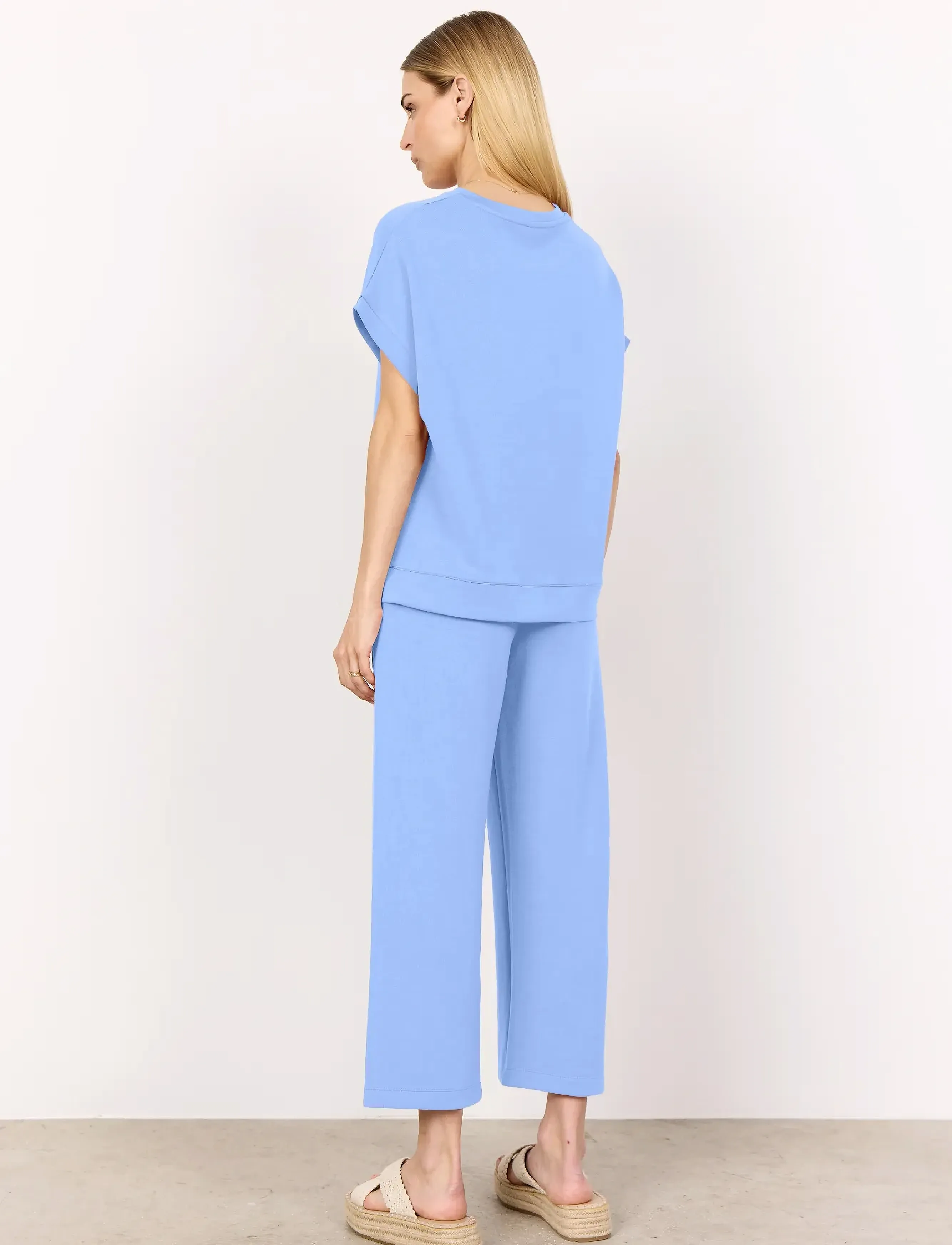 Soyaconcept - SC-BANU - kortærmede bluser - 6252 hydrangea - 3