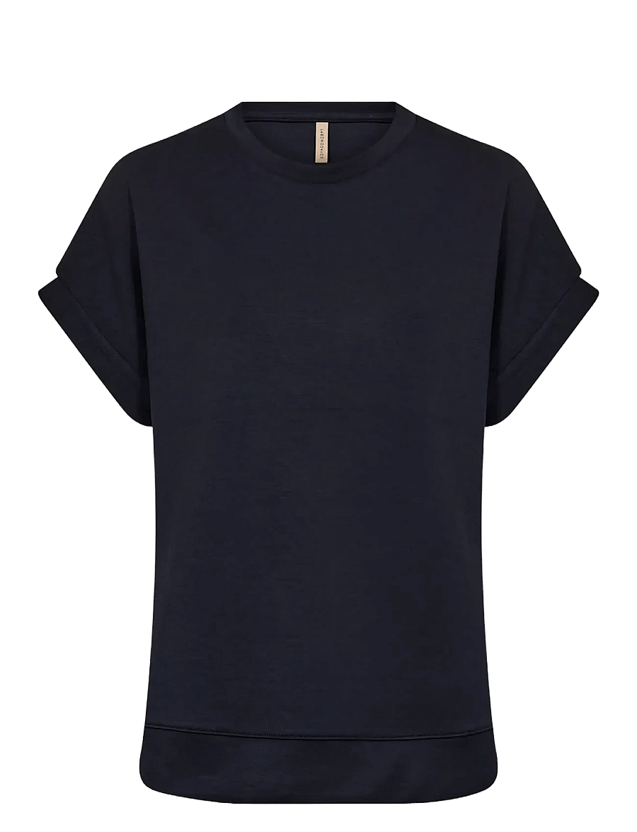 Soyaconcept - SC-BANU - kortärmade blusar - 6910 navy - 1