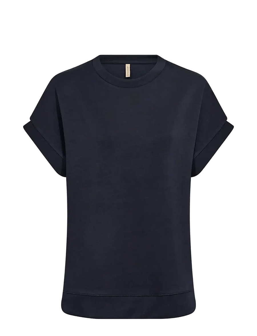 Soyaconcept - SC-BANU - blūzes ar īsām piedurknēm - 6910 navy - 1
