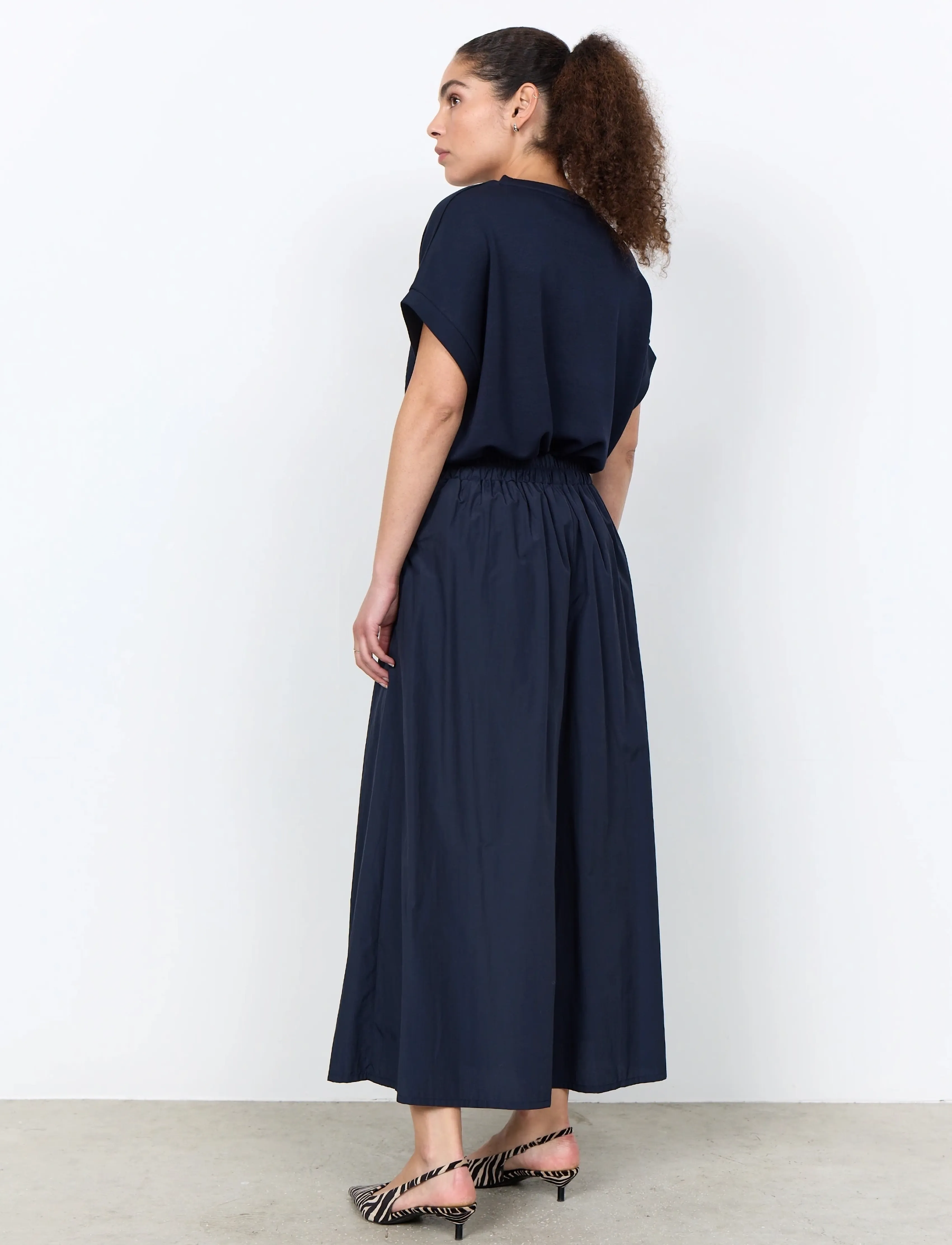 Soyaconcept - SC-BANU - kortärmade blusar - 6910 navy - 4