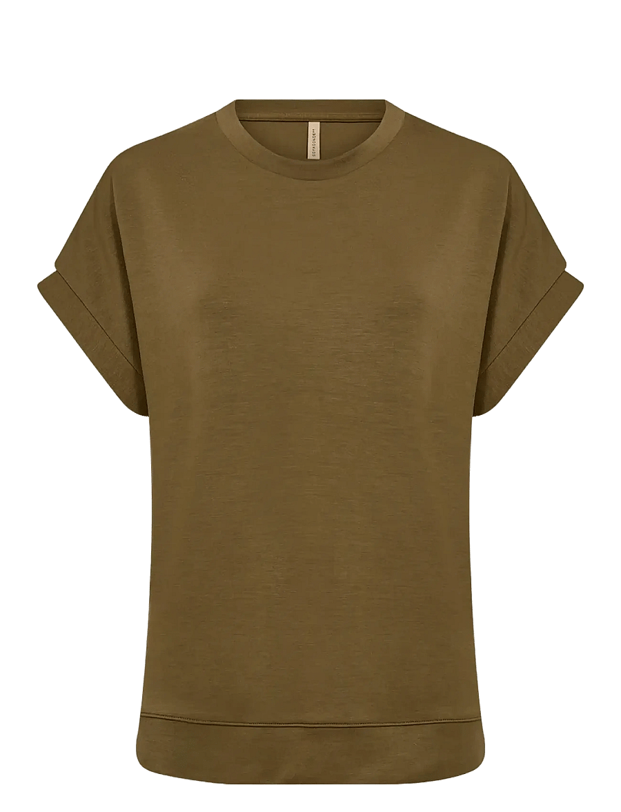 Soyaconcept - SC-BANU - lühikeste varrukatega pluusid - 7230 misty olive - 1