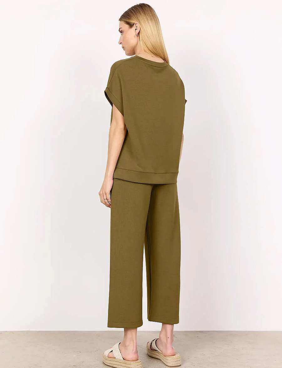 Soyaconcept - SC-BANU - lühikeste varrukatega pluusid - 7230 misty olive - 3