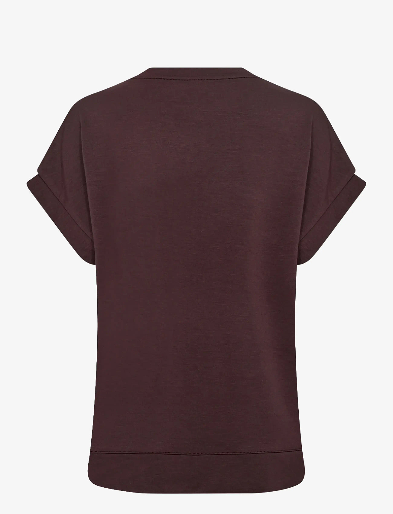 Soyaconcept - SC-BANU - kurzämlige blusen - 8980 chocolate plum - 2