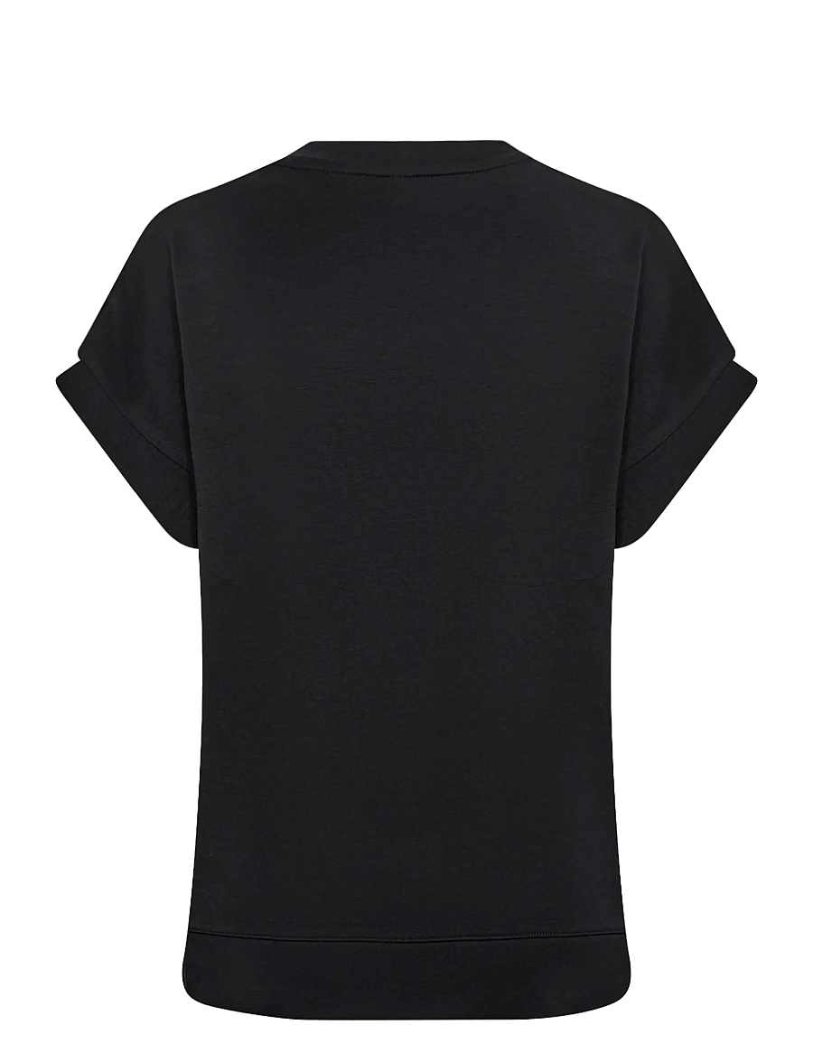 Soyaconcept - SC-BANU - kortermede bluser - 9999 black - 2