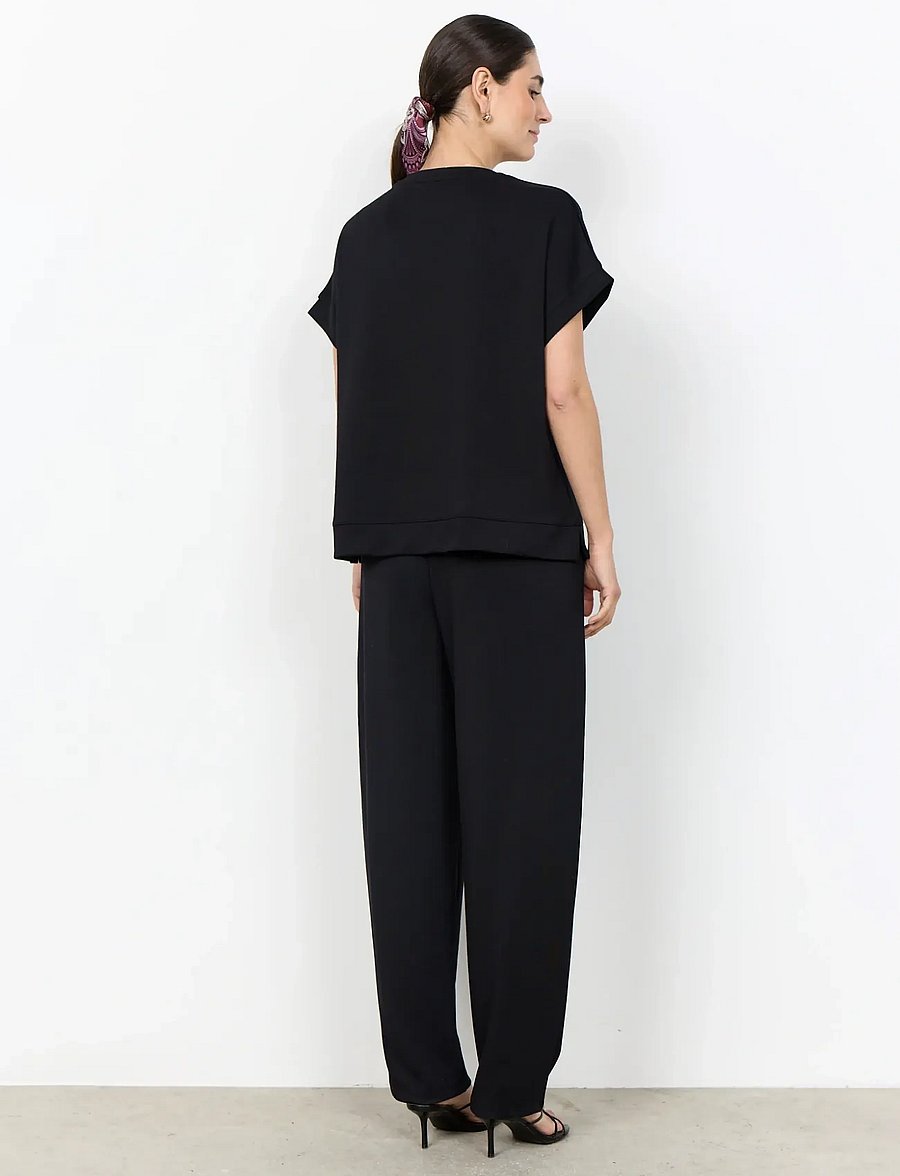 Soyaconcept - SC-BANU - lühikeste varrukatega pluusid - 9999 black - 3