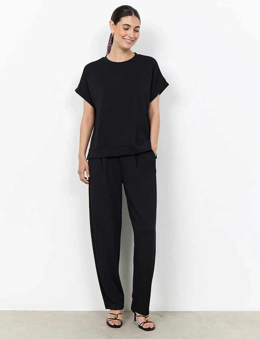 Soyaconcept - SC-BANU - lühikeste varrukatega pluusid - 9999 black - 4
