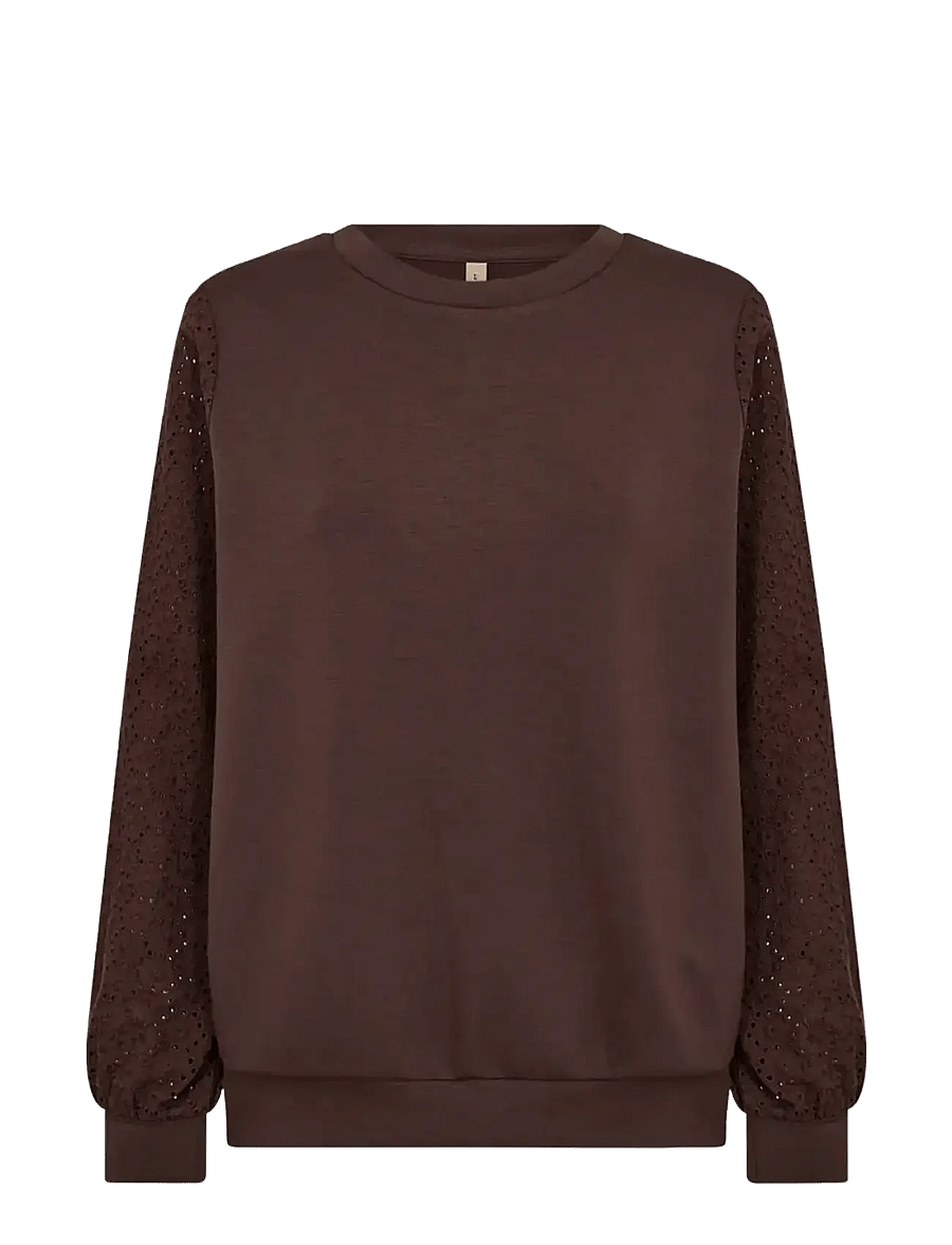 Soyaconcept - SC-BANU - sweatshirts - 8694 hot fudge - 1