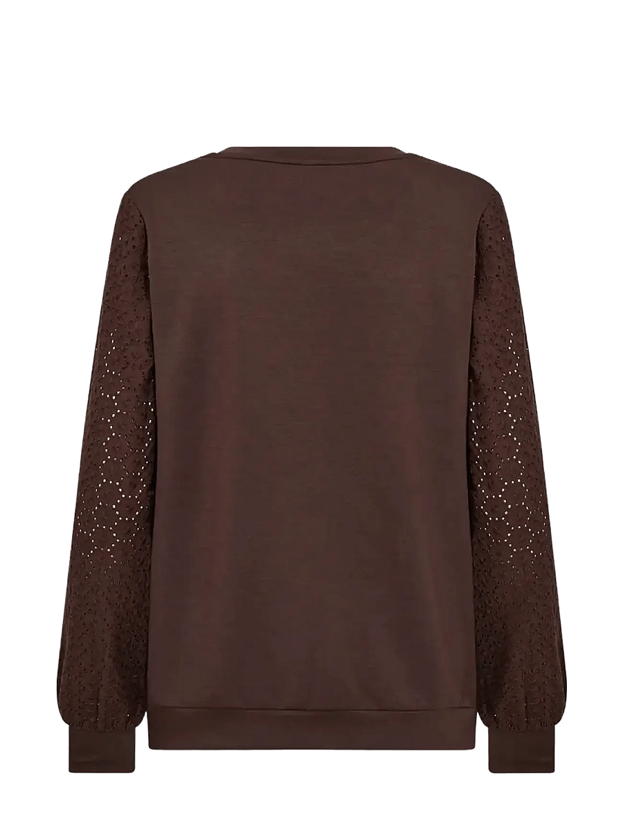 Soyaconcept - SC-BANU - sweatshirts - 8694 hot fudge - 2