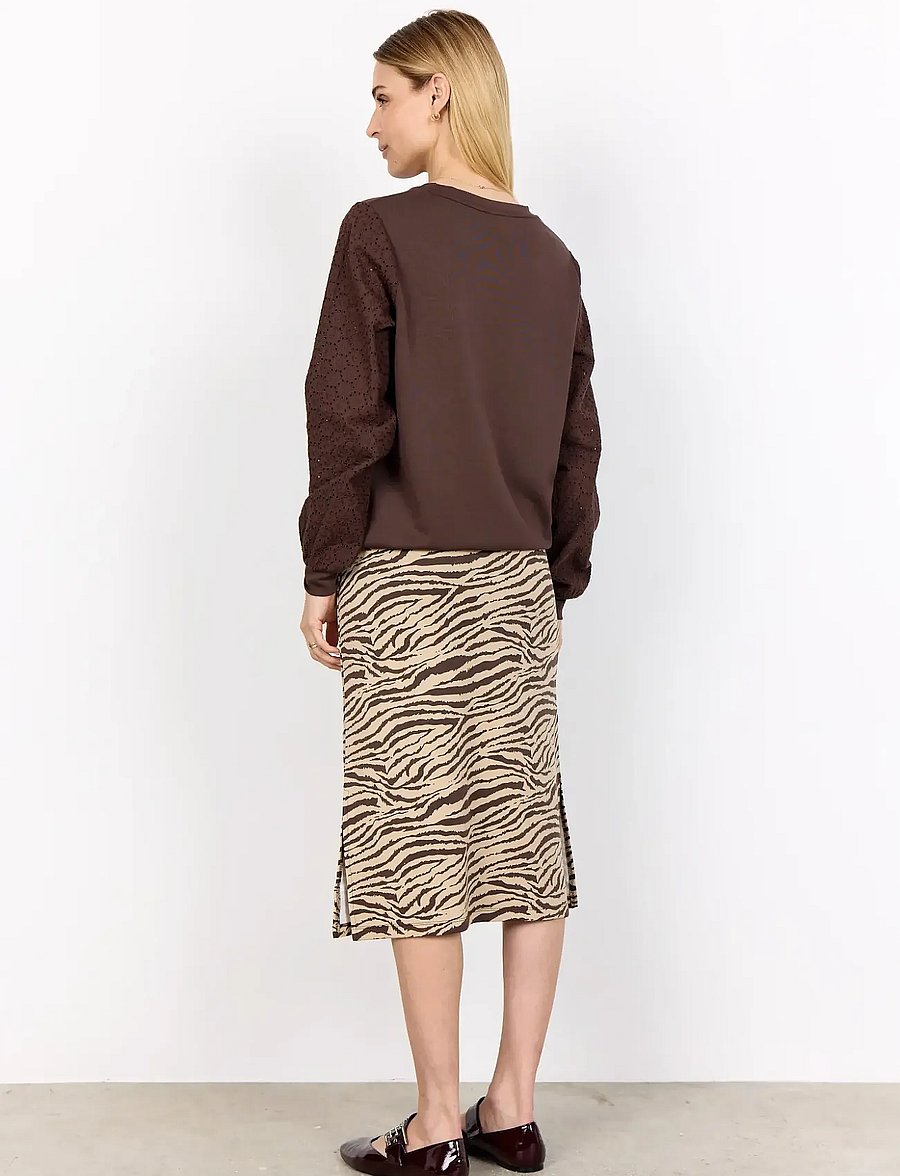 Soyaconcept - SC-BANU - sweatshirts - 8694 hot fudge - 3