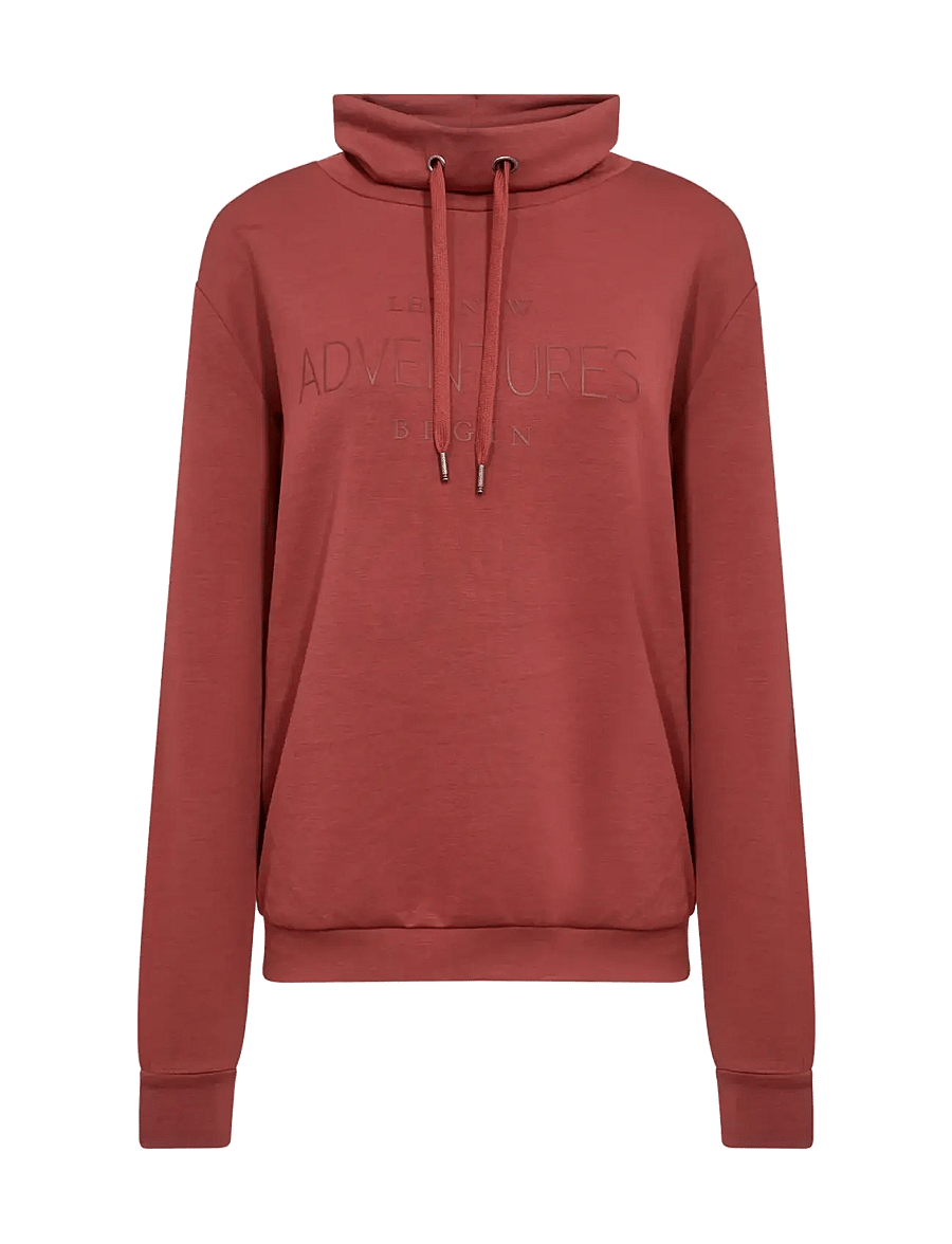 Soyaconcept - SC-BANU - kapuzenpullover - 4577 mineral red - 1
