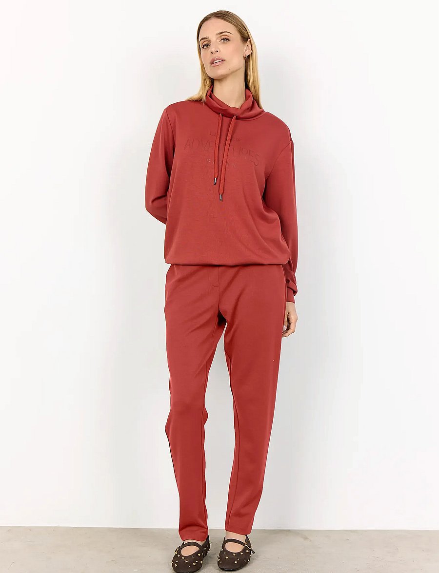 Soyaconcept - SC-BANU - kapuzenpullover - 4577 mineral red - 4