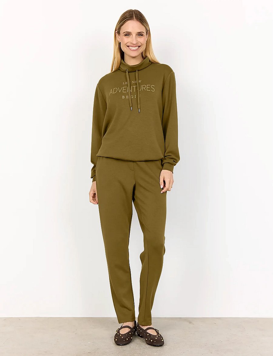 Soyaconcept - SC-BANU - kapuutsiga dressipluusid - 7230 misty olive - 3
