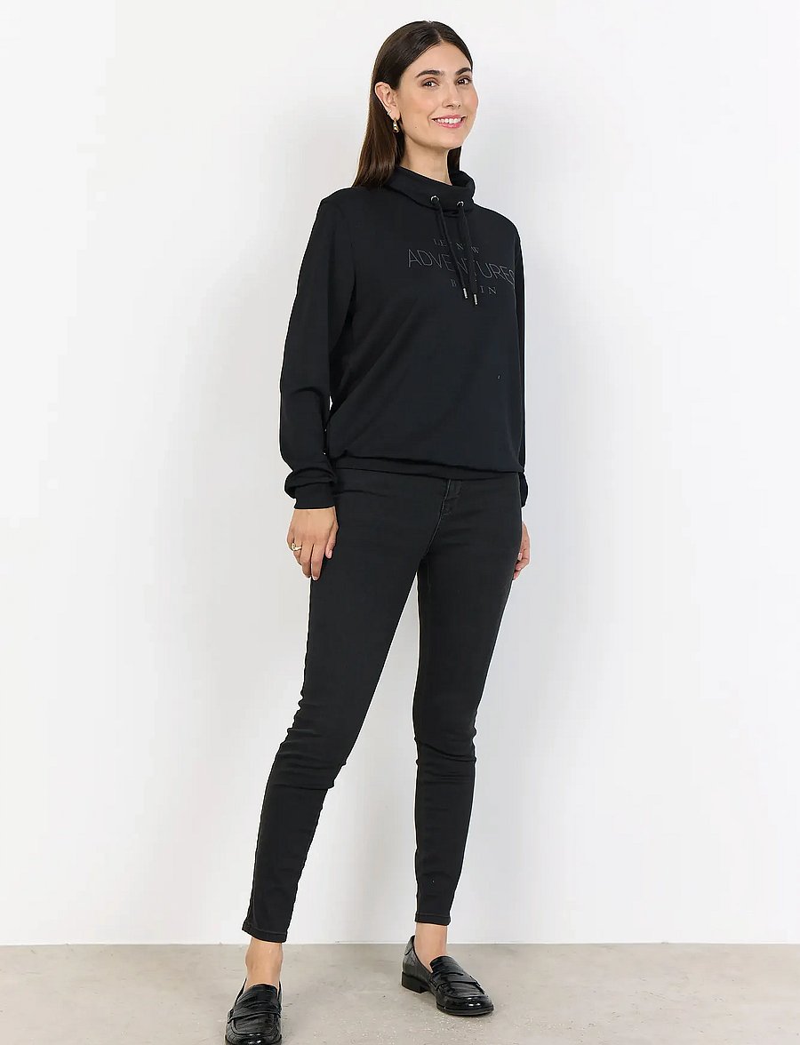 Soyaconcept - SC-BANU - džemperiai su gobtuvu - 9999 black - 4