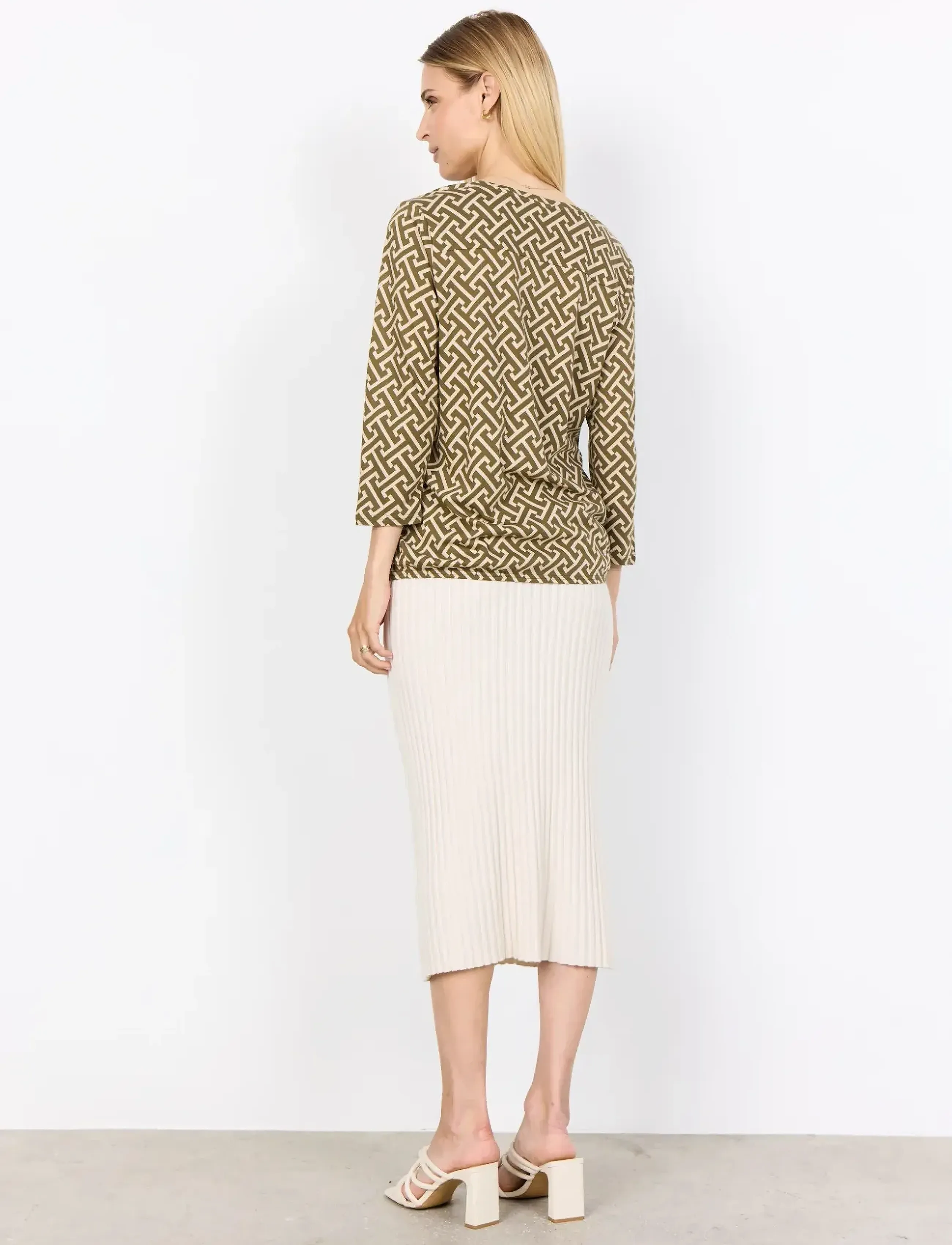 Soyaconcept - SC-FELICITY AOP - 7965c dark olive combi - 3