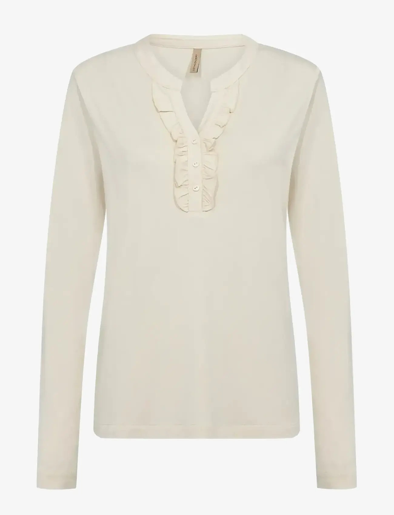 Soyaconcept - SC-MARICA - langærmede bluser - 1620 cream - 1