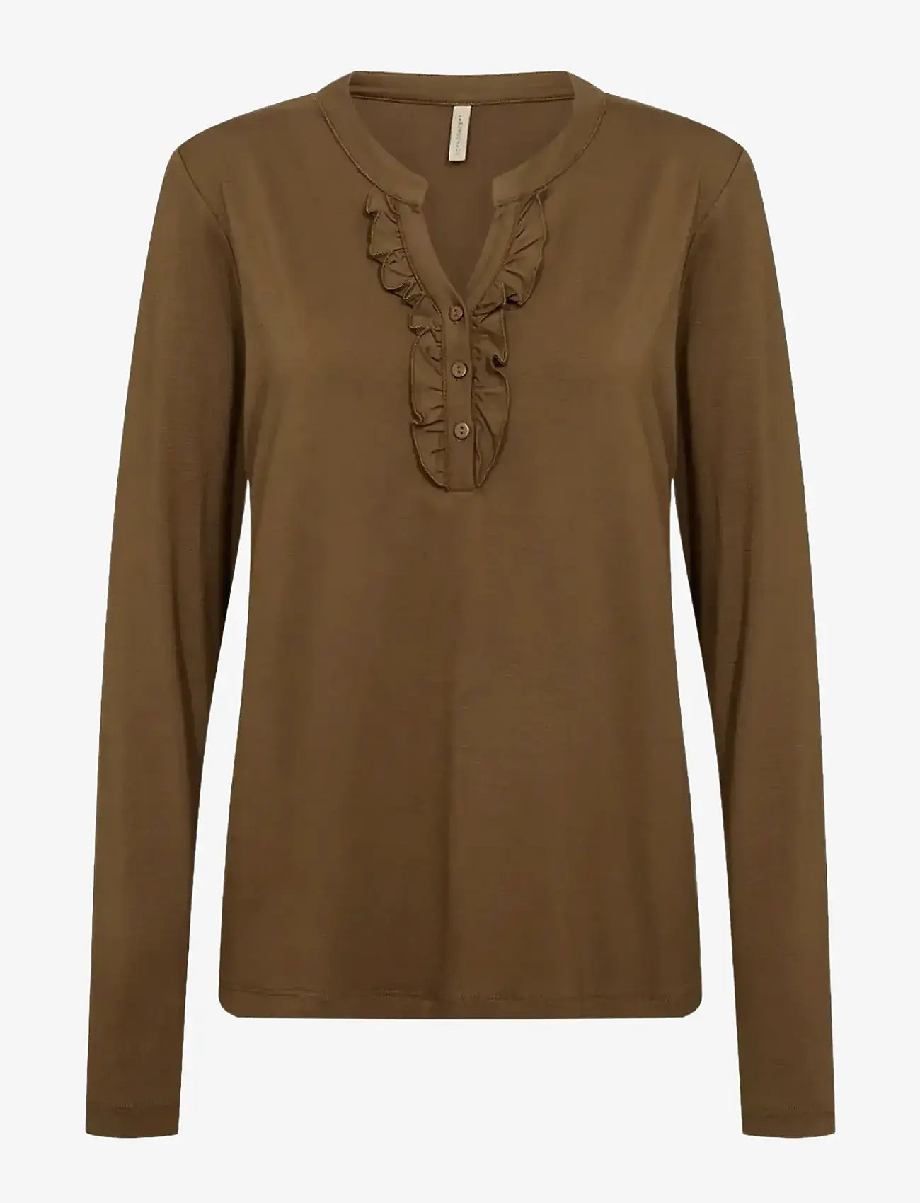 Soyaconcept - SC-MARICA - langärmlige blusen - 7965 dark olive - 1