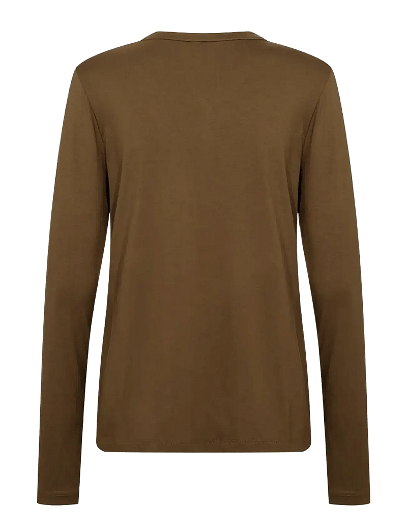 Soyaconcept - SC-MARICA - langärmlige blusen - 7965 dark olive - 2
