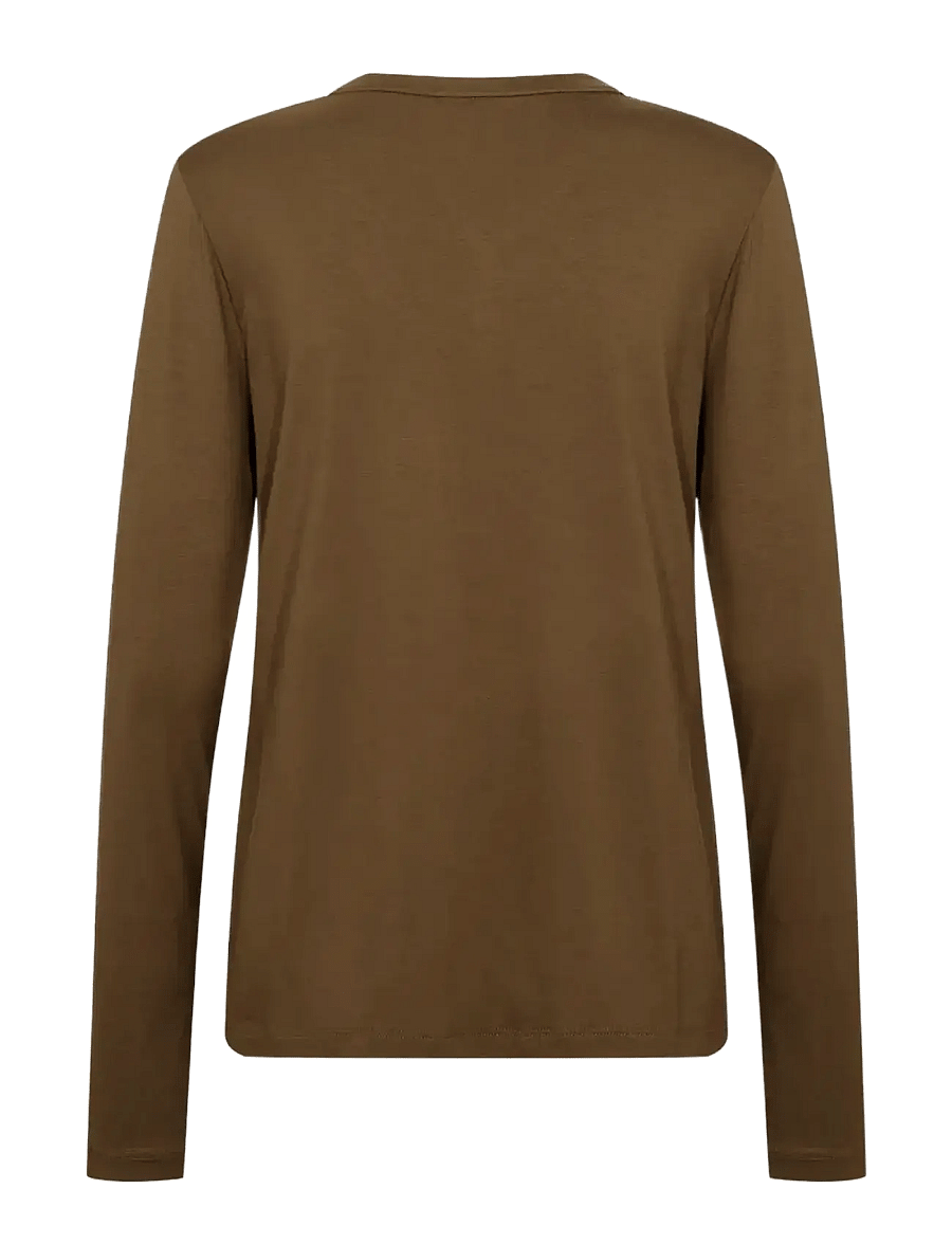 Soyaconcept - SC-MARICA - langærmede bluser - 7965 dark olive - 2