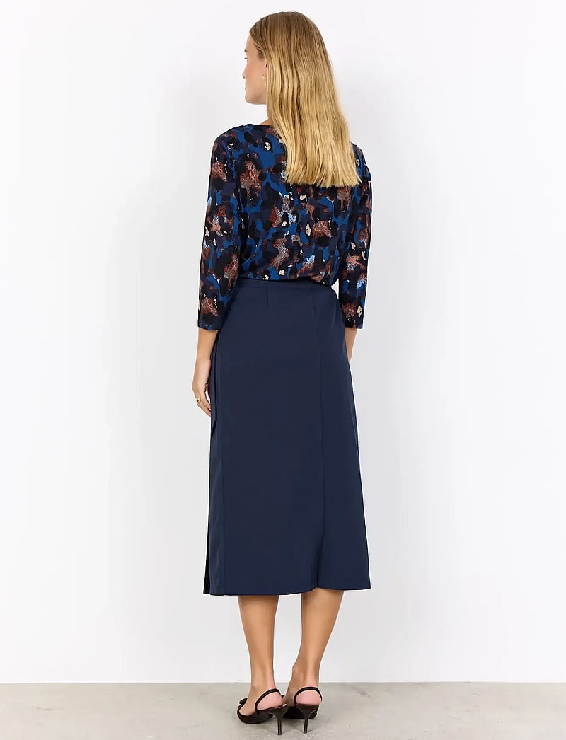 Soyaconcept - SC-SIHAM - jupes midi - 6910 navy - 3